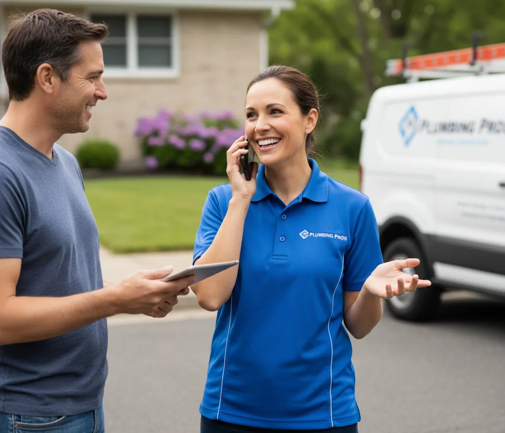 Grant Plumbing customer support in Leo